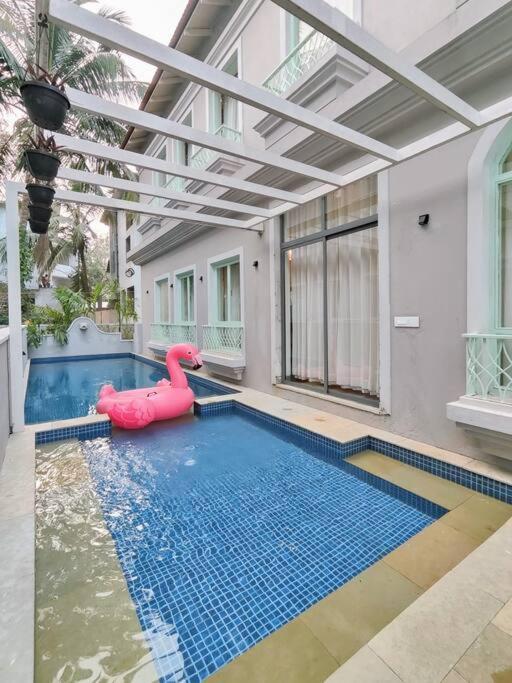 Barcelona Villas At Love Story Siolim- 3Bhk Private Pool Villas Esterno foto