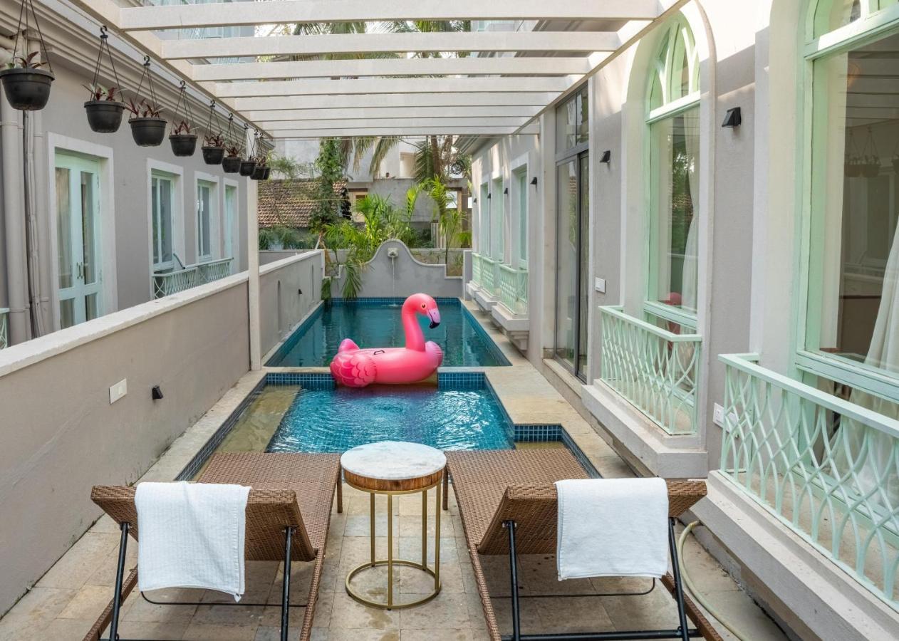 Barcelona Villas At Love Story Siolim- 3Bhk Private Pool Villas Esterno foto