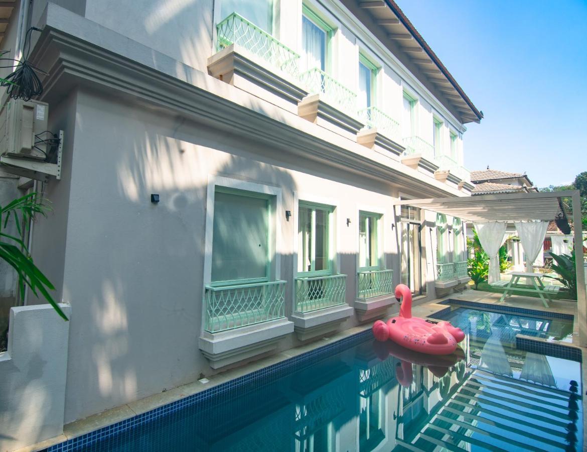 Barcelona Villas At Love Story Siolim- 3Bhk Private Pool Villas Esterno foto
