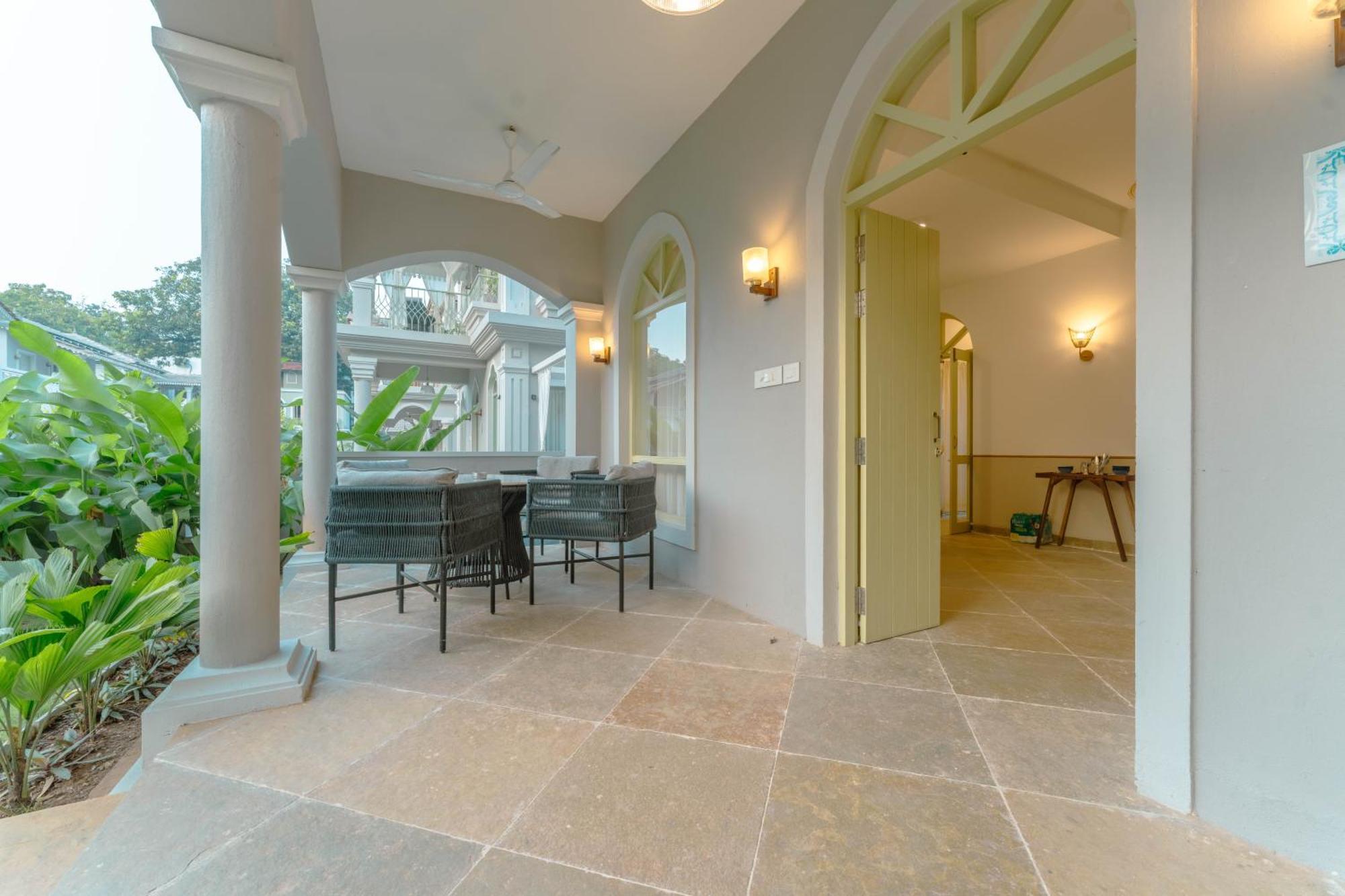 Barcelona Villas At Love Story Siolim- 3Bhk Private Pool Villas Esterno foto
