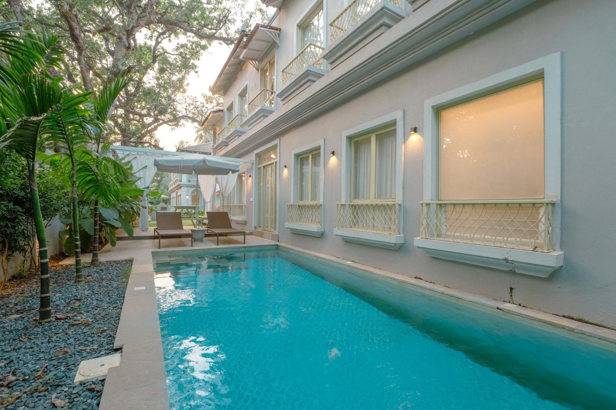 Barcelona Villas At Love Story Siolim- 3Bhk Private Pool Villas Esterno foto